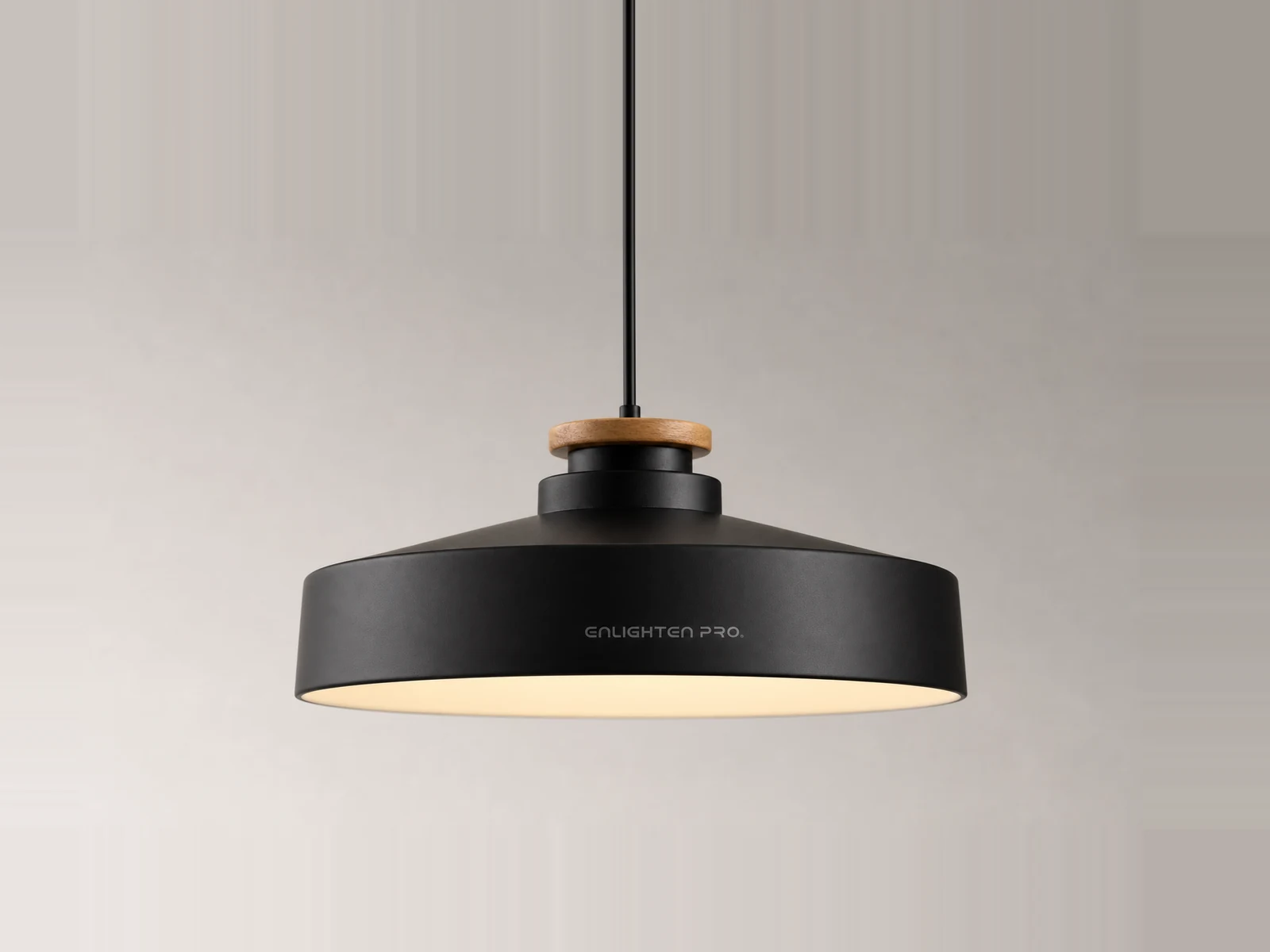 EN-DOME-008 · Low Disc Wood Collar