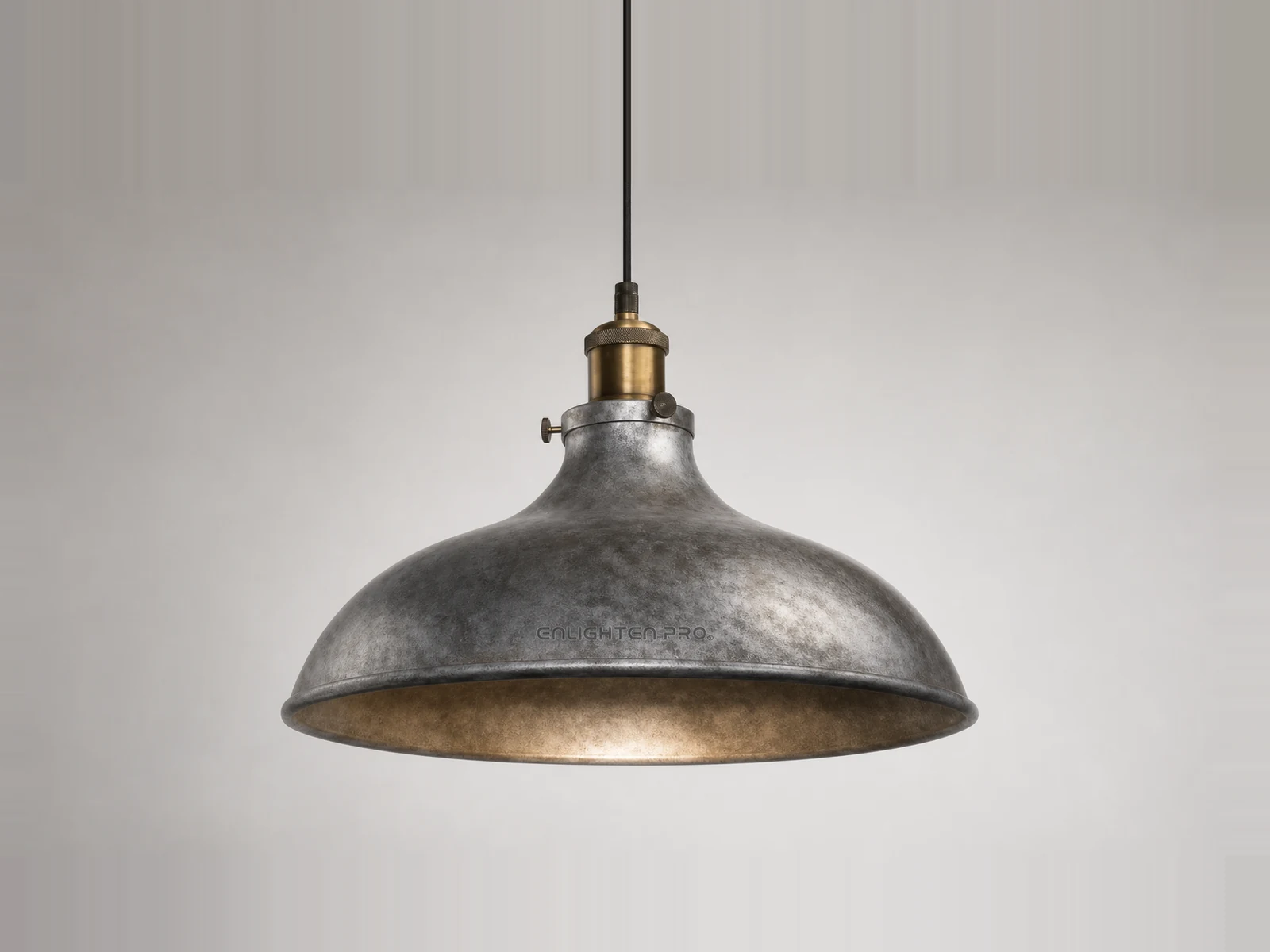 EN-DOME-016 · Rustic Silver Dome