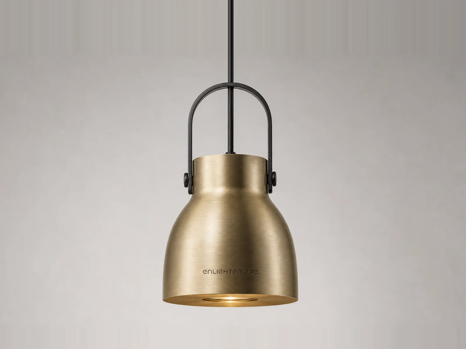 EN-DOME-022 · Antique Brass Handle Bell