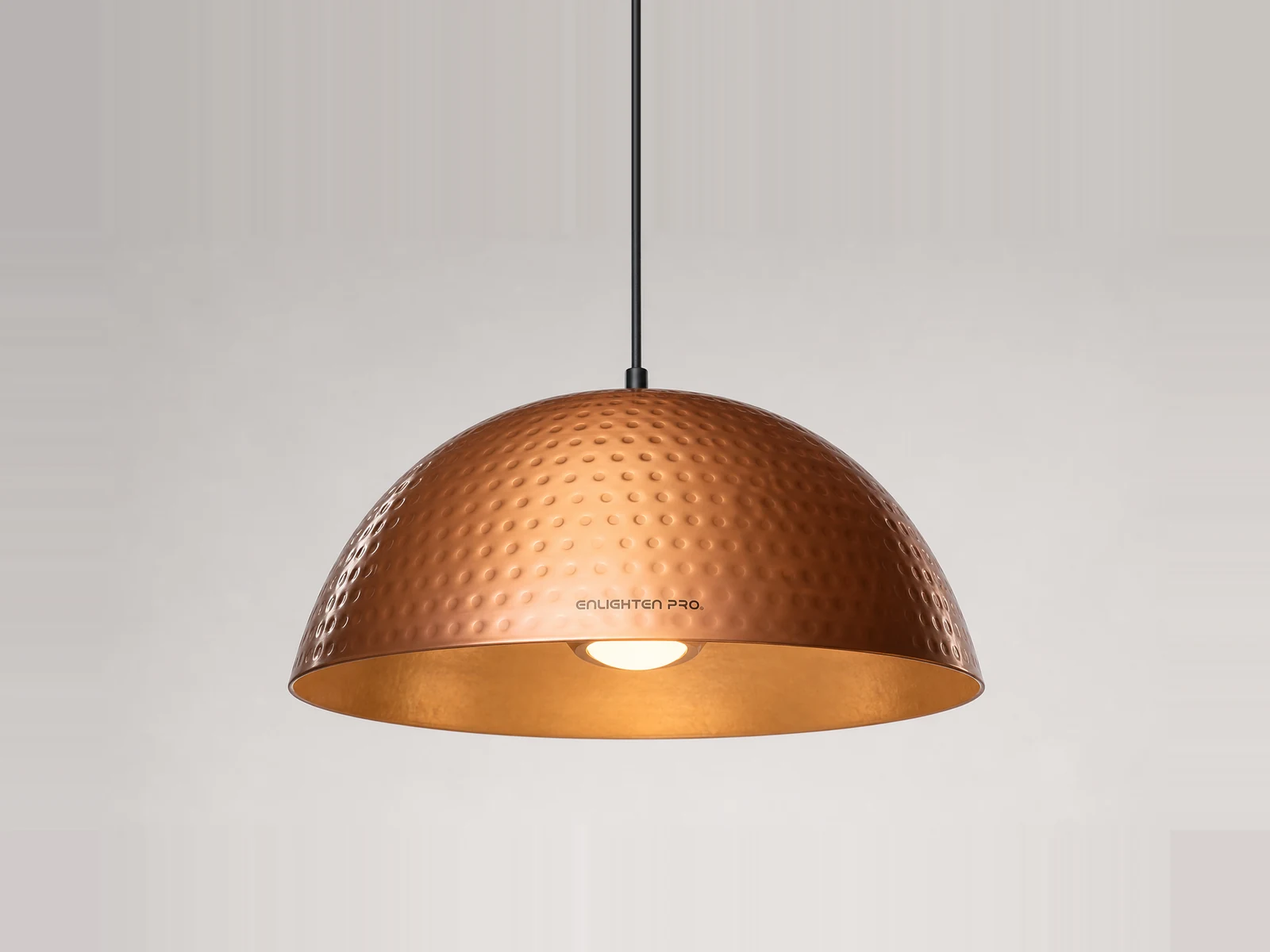 EN-DOME-024 · Hammered Copper Hemisphere