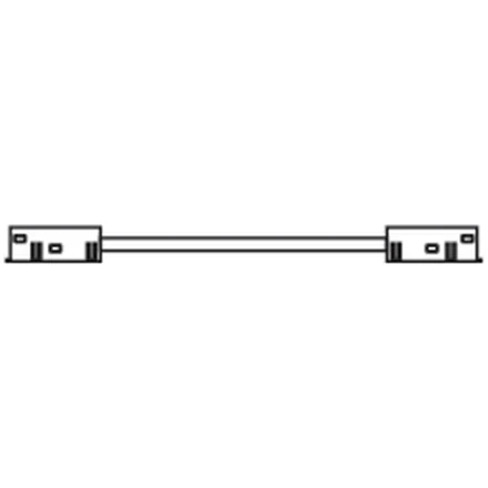 The corner power module, two contact blocks on a long flexible lead