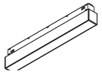 A slim linear flood head