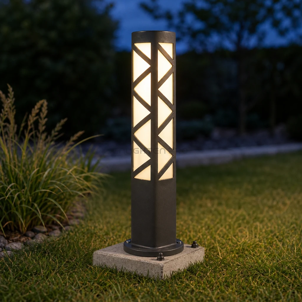 Cast Aluminium Bollard · Decorative Series (EN-BLL1350 / EN-BLL1330)