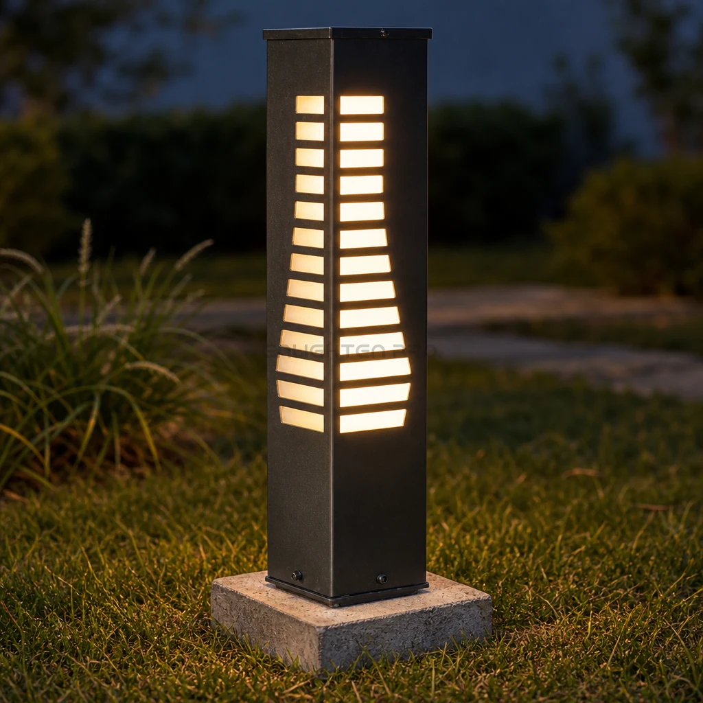 Cast Aluminium Bollard · Decorative Series (EN-BLL1350 / EN-BLL1330)