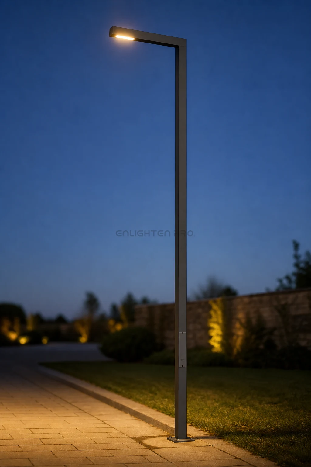 Modern Street & Pathway LED Pole · Three Head Geometries (EN-PLT114 / EN-PLT115 / EN-PLT116)