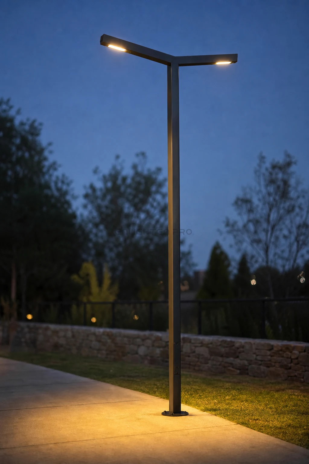 Modern Street & Pathway LED Pole · Three Head Geometries (EN-PLT114 / EN-PLT115 / EN-PLT116)
