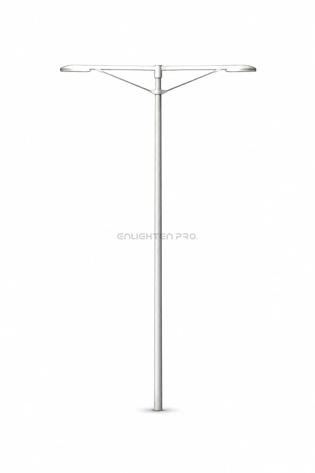 Modern Arrow Twin-Head High-Output Street Pole