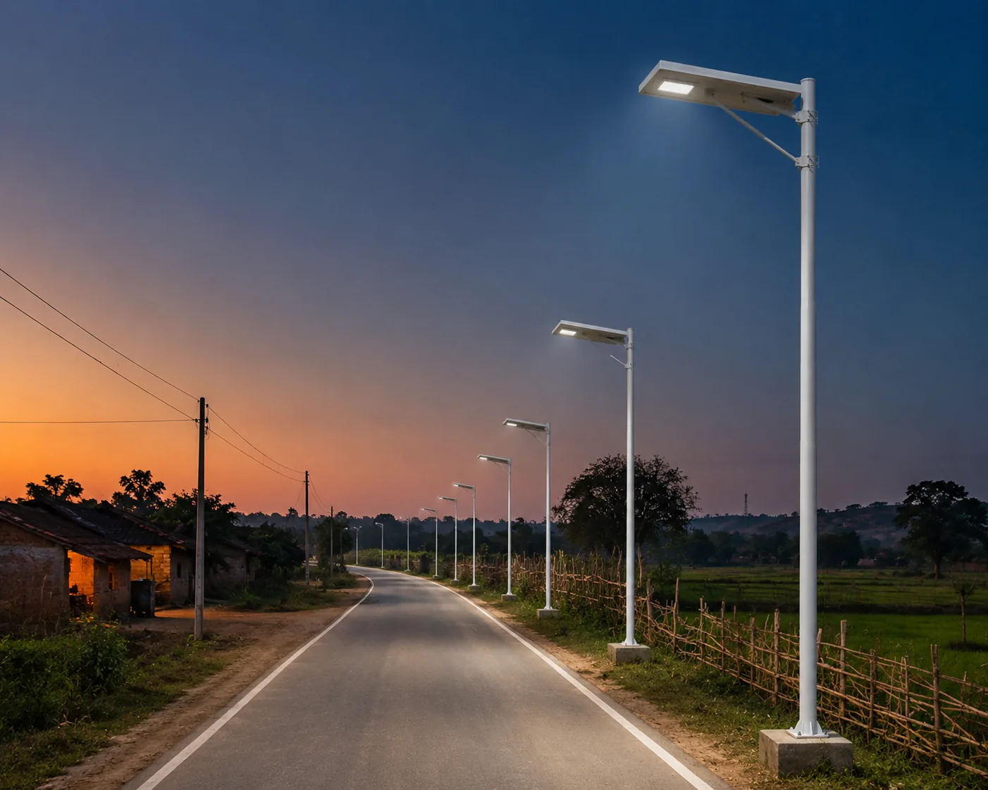 Integrated Solar Street Light (EN-SSL-IN)
