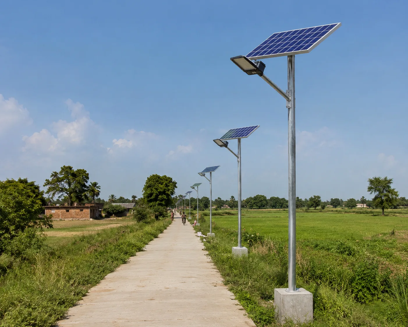 Semi-Integrated Solar Street Light (EN-SSL-SI)