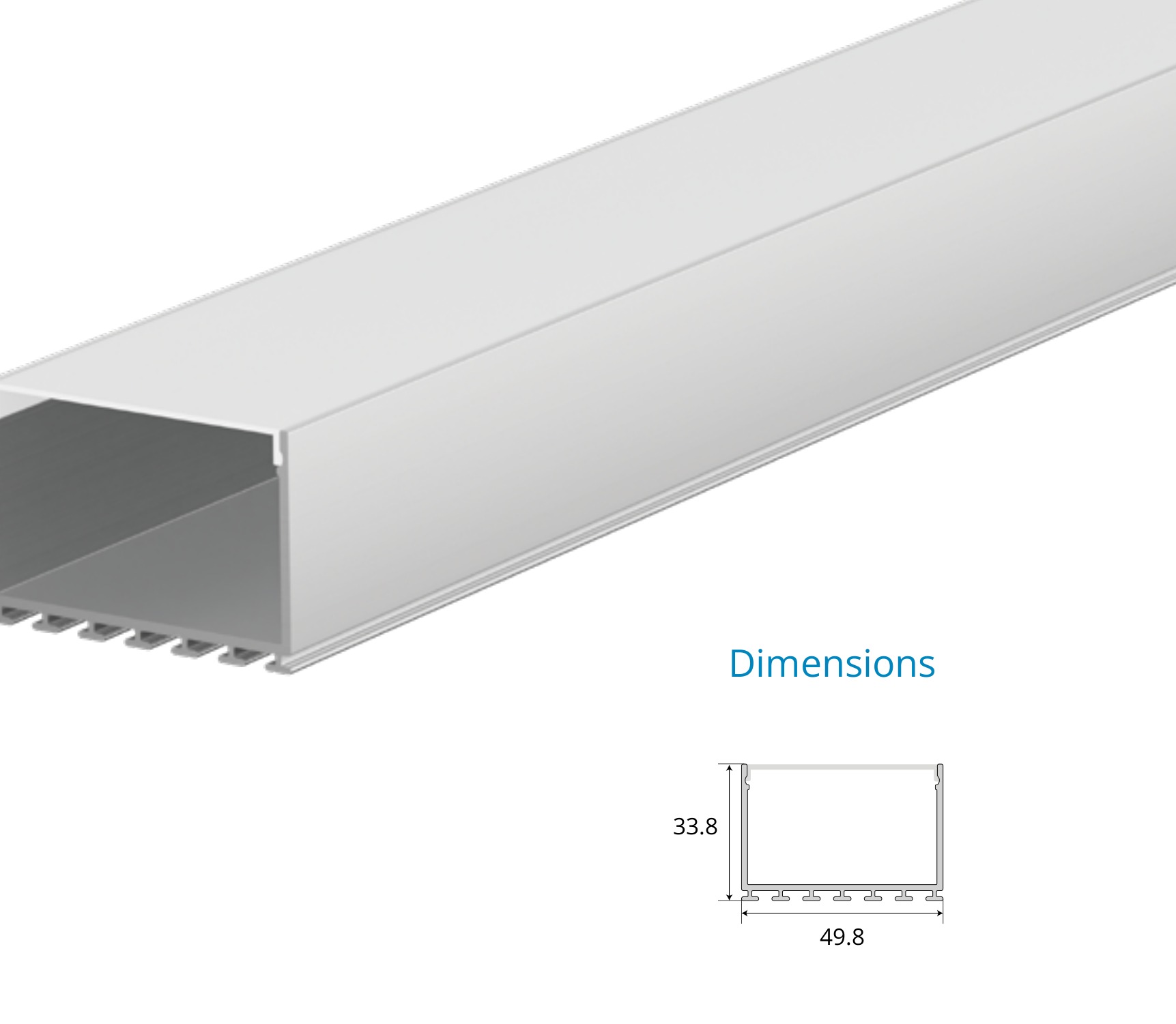 Surface Mounted Profile – EN-PFL-SMS-S5035