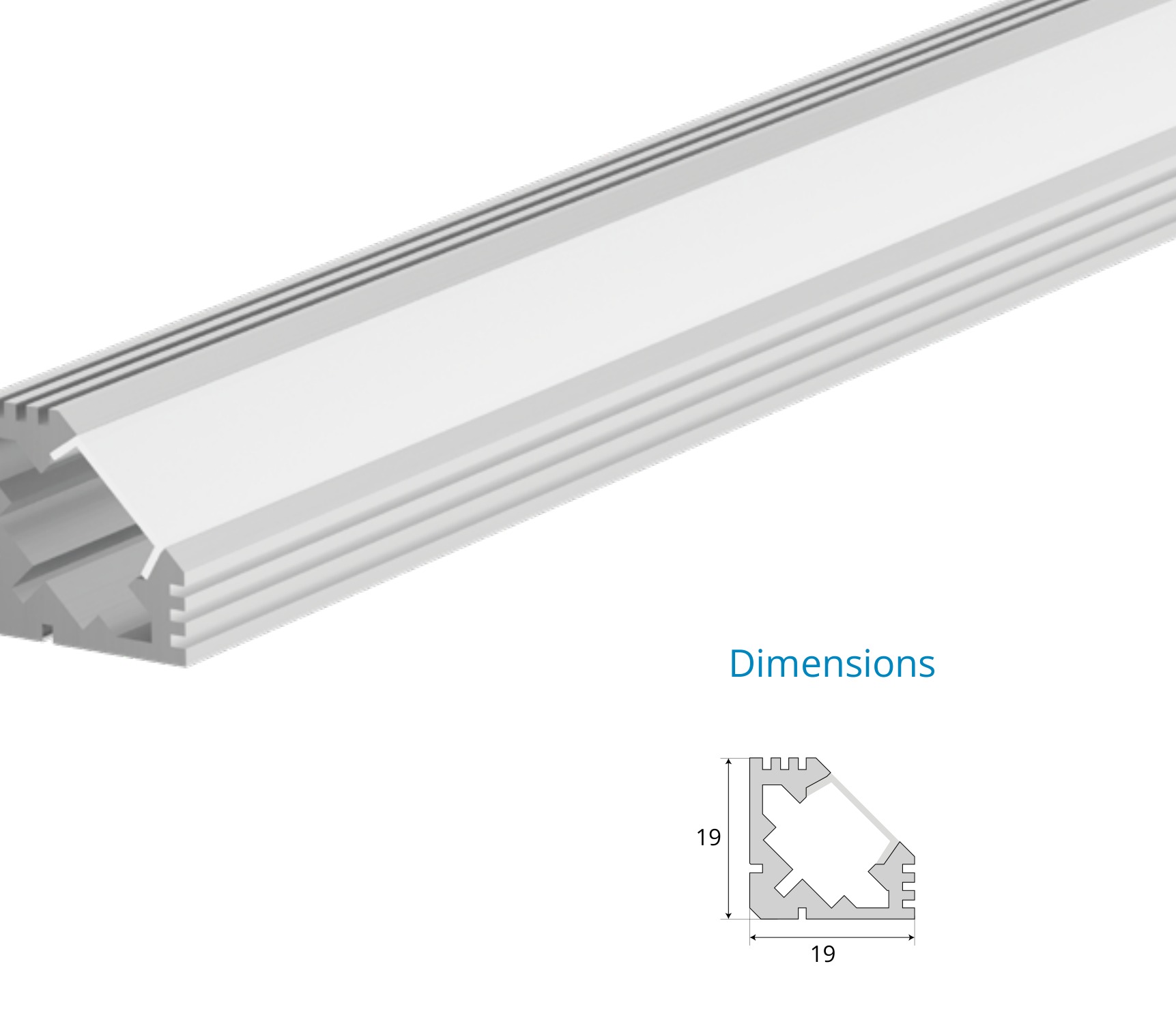 Asymmetric Cove Corner Profile – EN-PFL-ACC-S1919