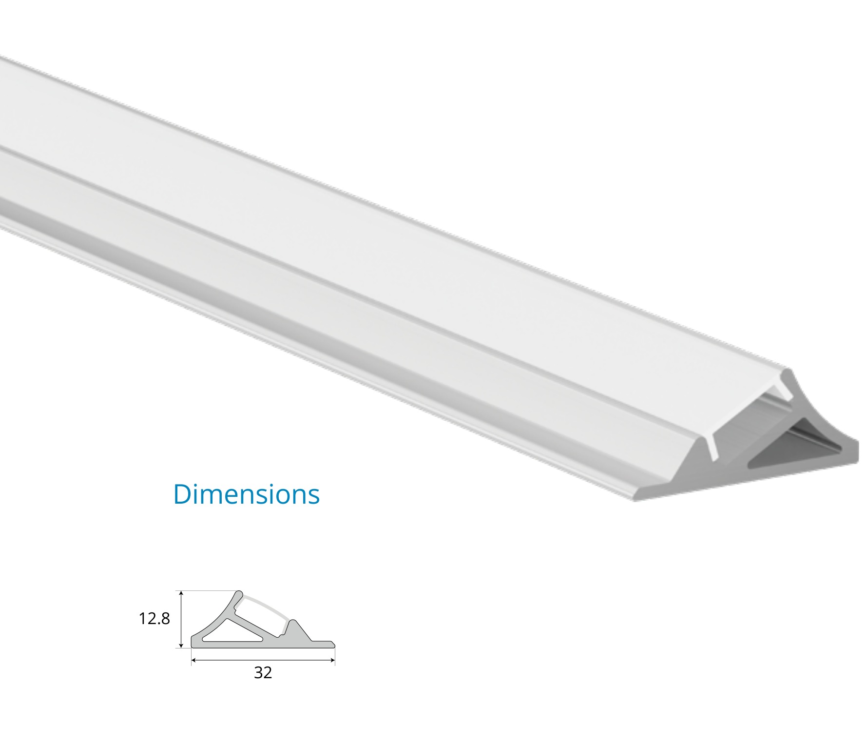 Asymmetric Cove Corner Profile – EN-PFL-ACC-S3213