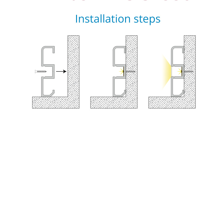 Skirting Step Floor Profile – EN-PFL-SSF-S1558