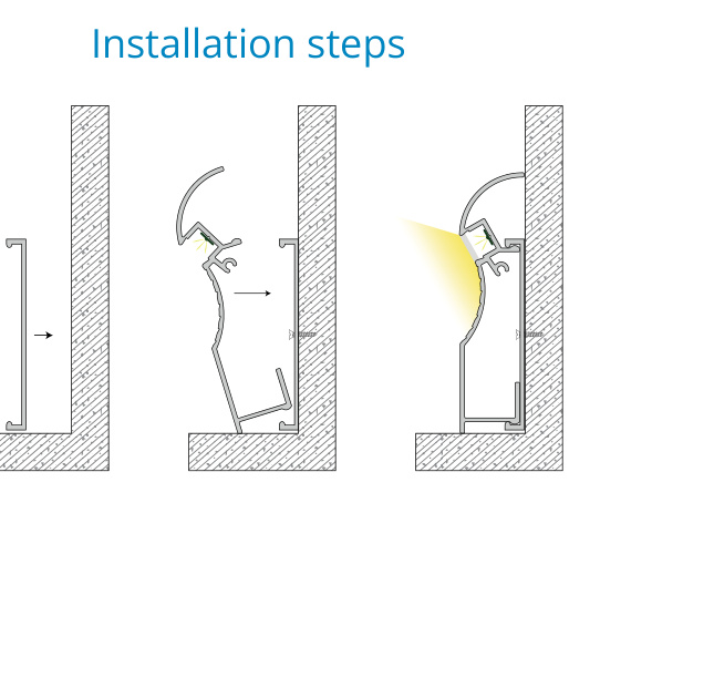 Skirting Step Floor Profile – EN-PFL-SSF-S26106