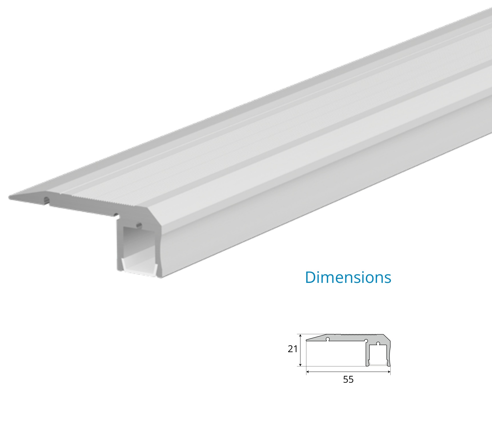 Skirting Step Floor Profile – EN-PFL-SSF-S5521