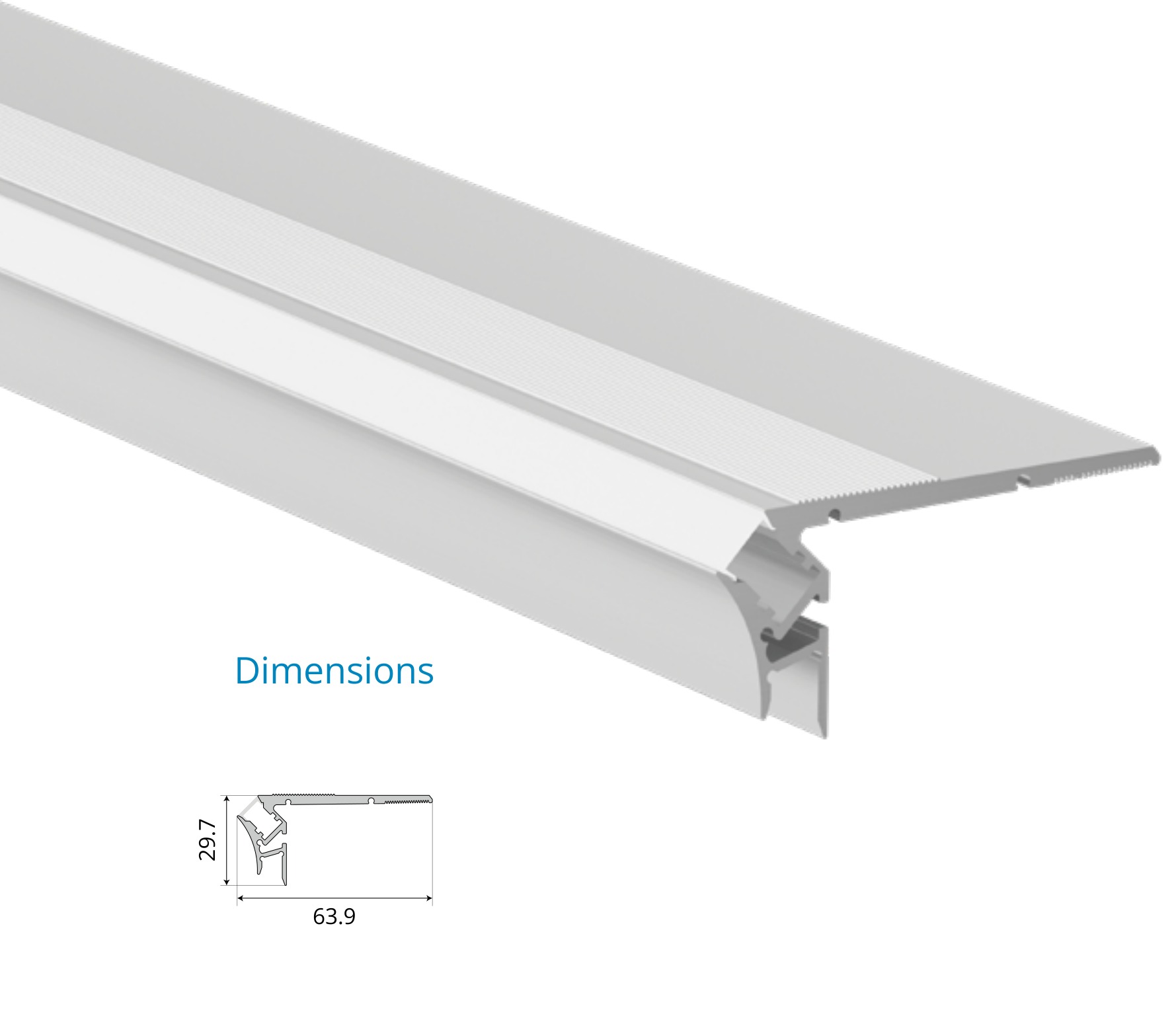 Skirting Step Floor Profile – EN-PFL-SSF-S6430