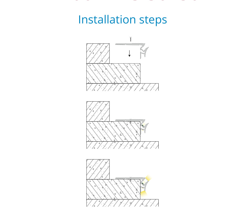 Skirting Step Floor Profile – EN-PFL-SSF-S6430
