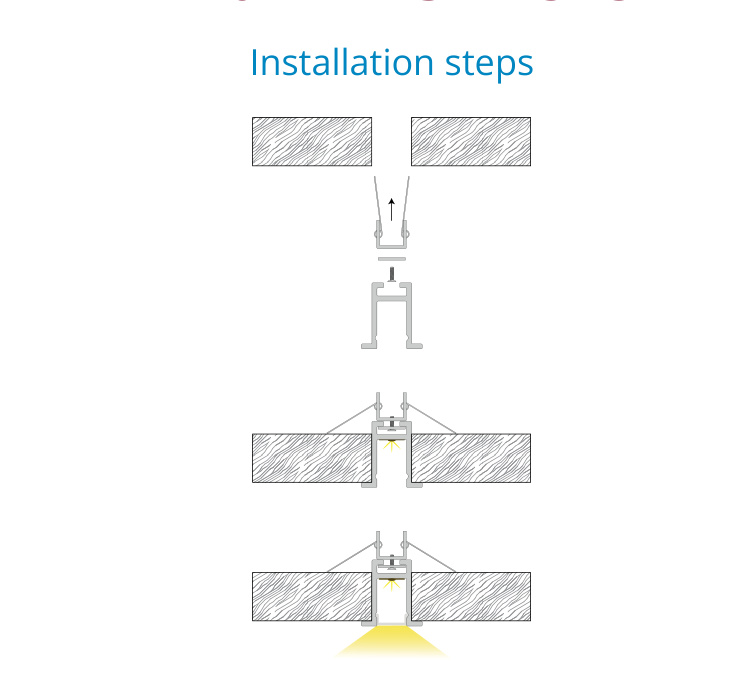 Skirting Step Floor Profile – EN-PFL-SSF-R1525