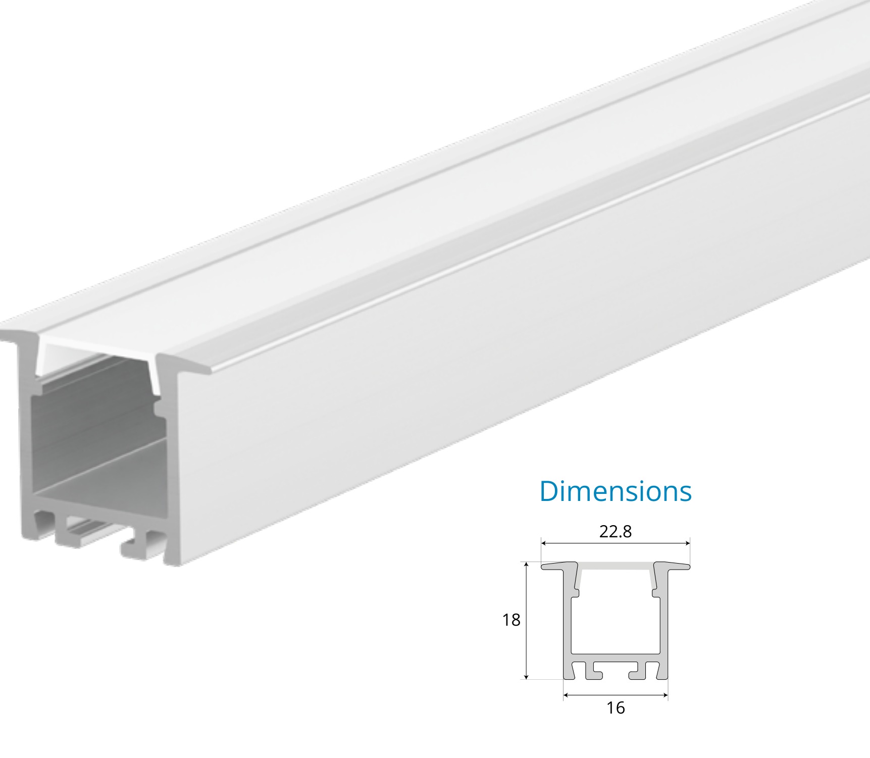 Skirting Step Floor Profile – EN-PFL-SSF-R1618