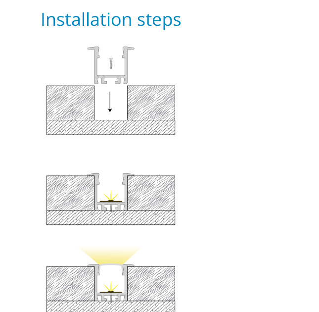 Skirting Step Floor Profile – EN-PFL-SSF-R1618