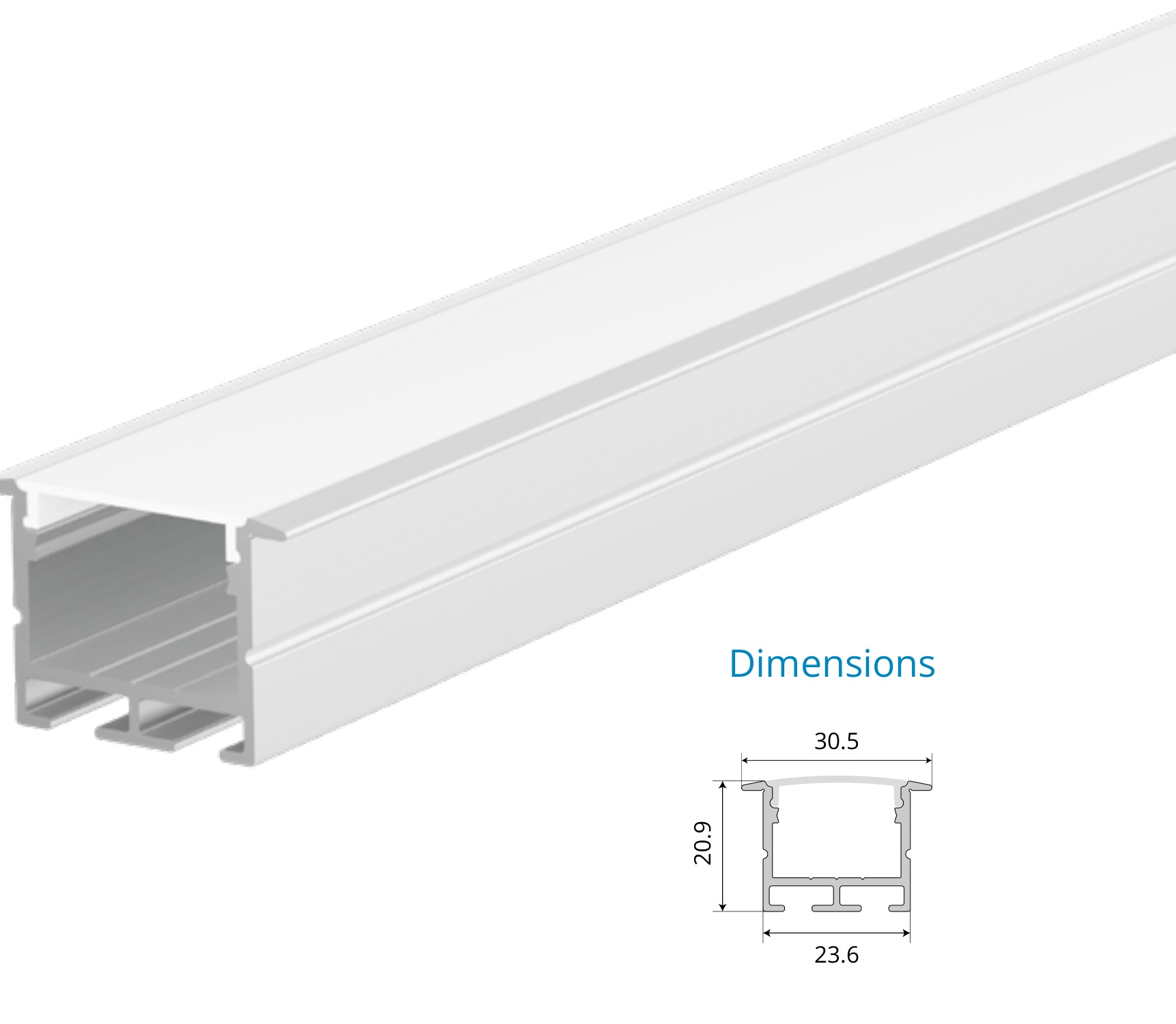 Skirting Step Floor Profile – EN-PFL-SSF-R2520