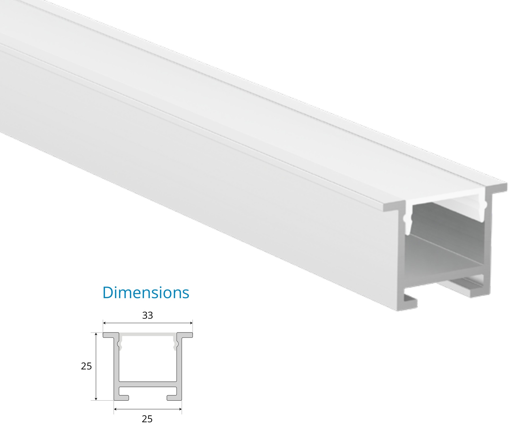 Skirting Step Floor Profile – EN-PFL-SSF-R2525