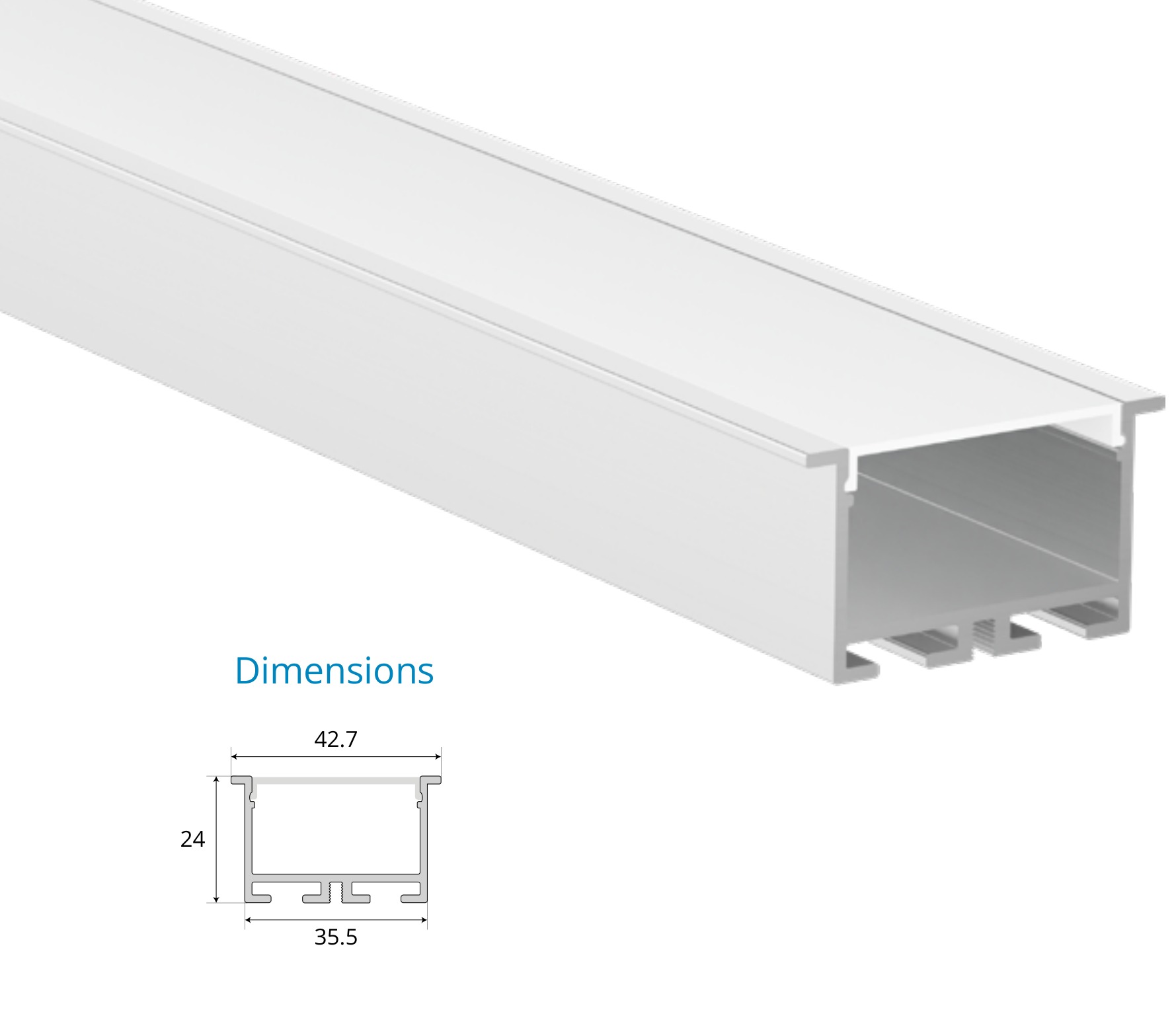 Skirting Step Floor Profile – EN-PFL-SSF-R3524