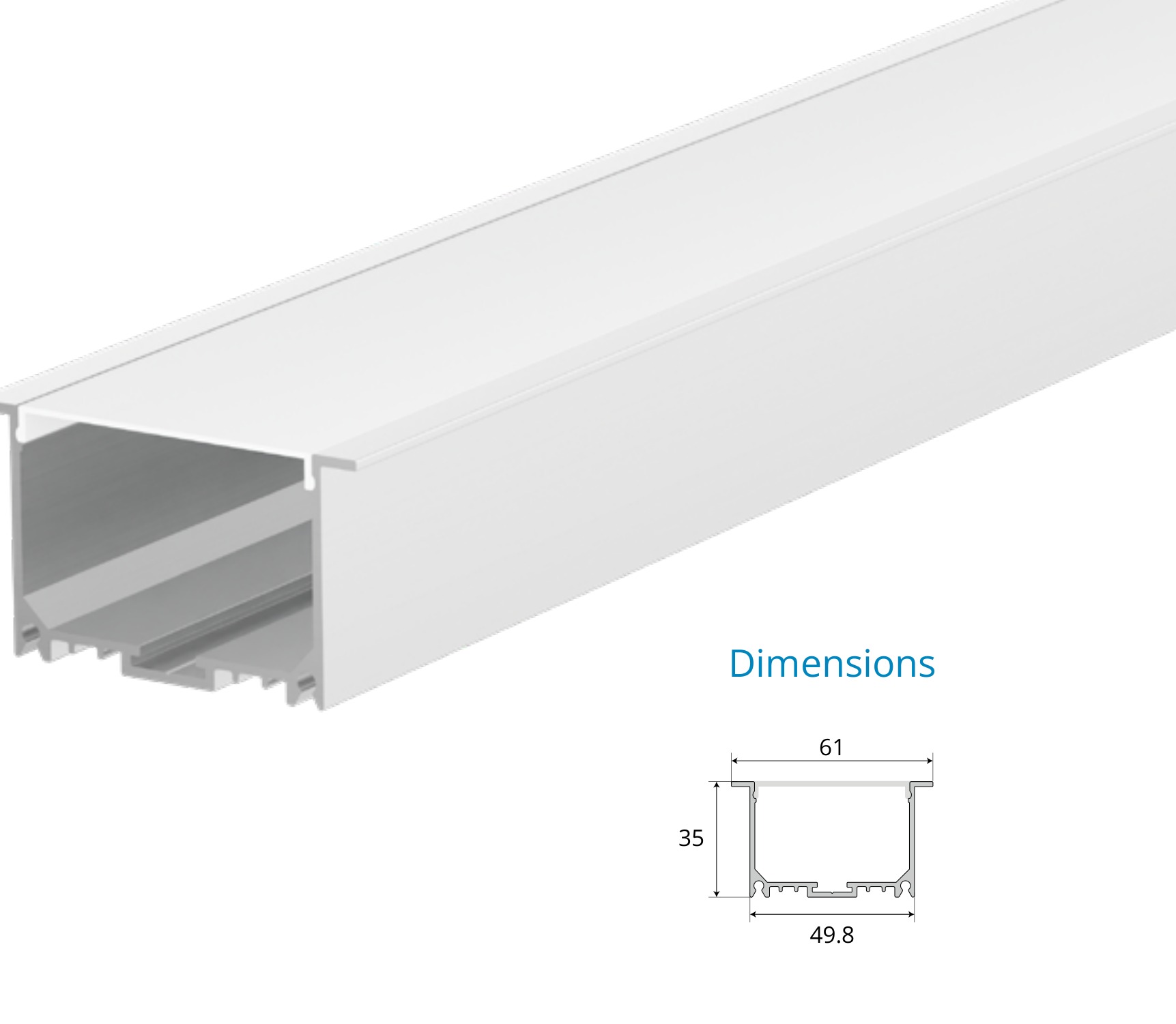 Skirting Step Floor Profile – EN-PFL-SSF-R5035