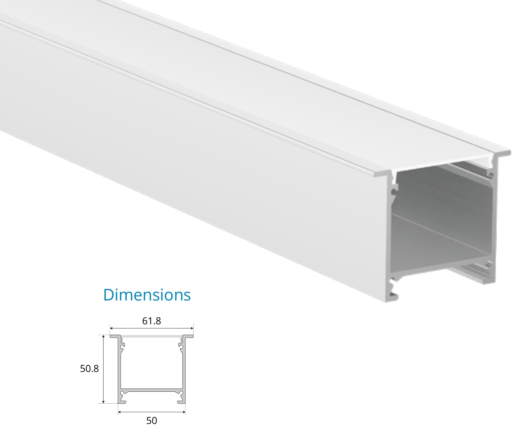 Skirting Step Floor Profile – EN-PFL-SSF-R5050