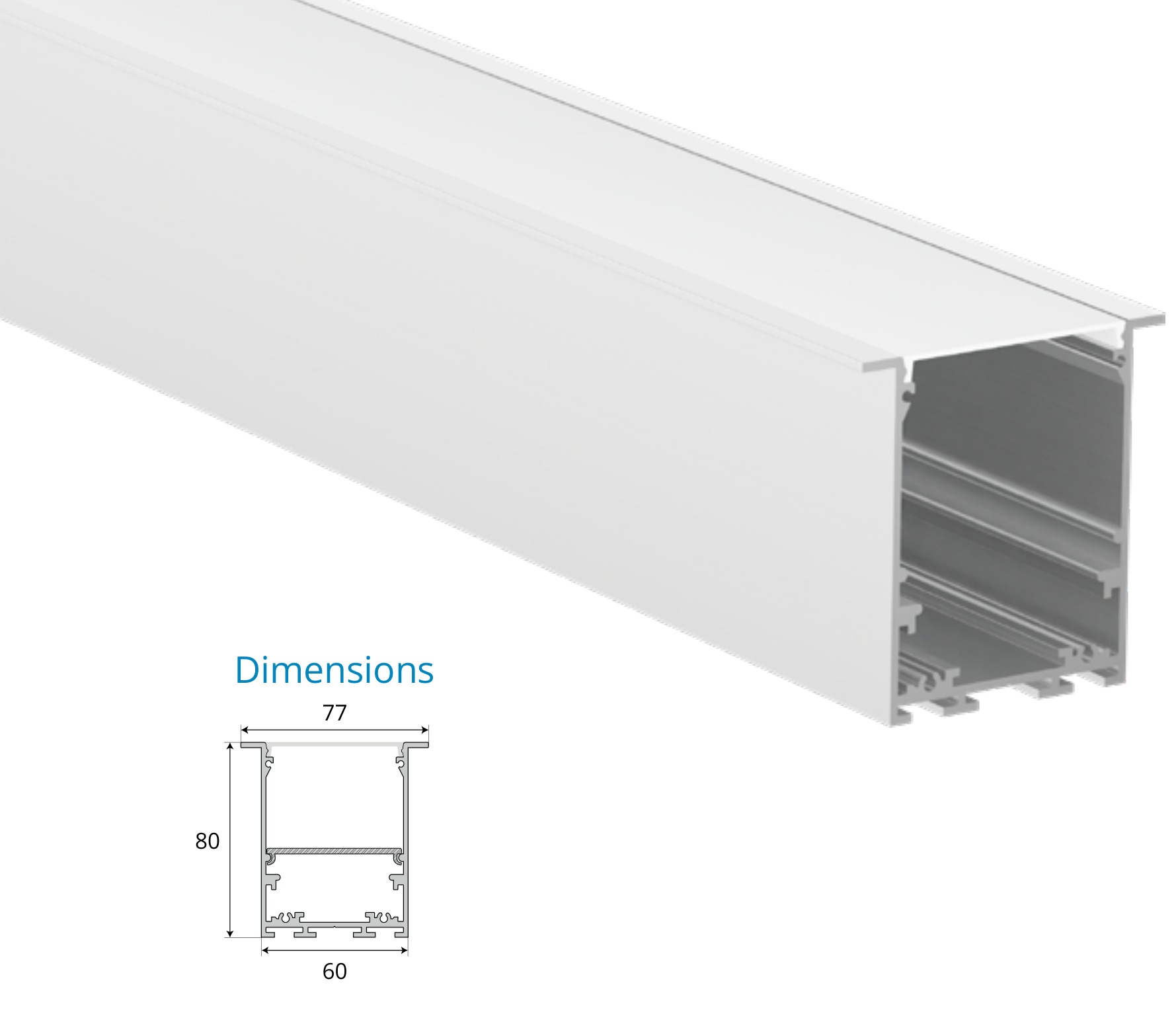 Skirting Step Floor Profile – EN-PFL-SSF-R6080