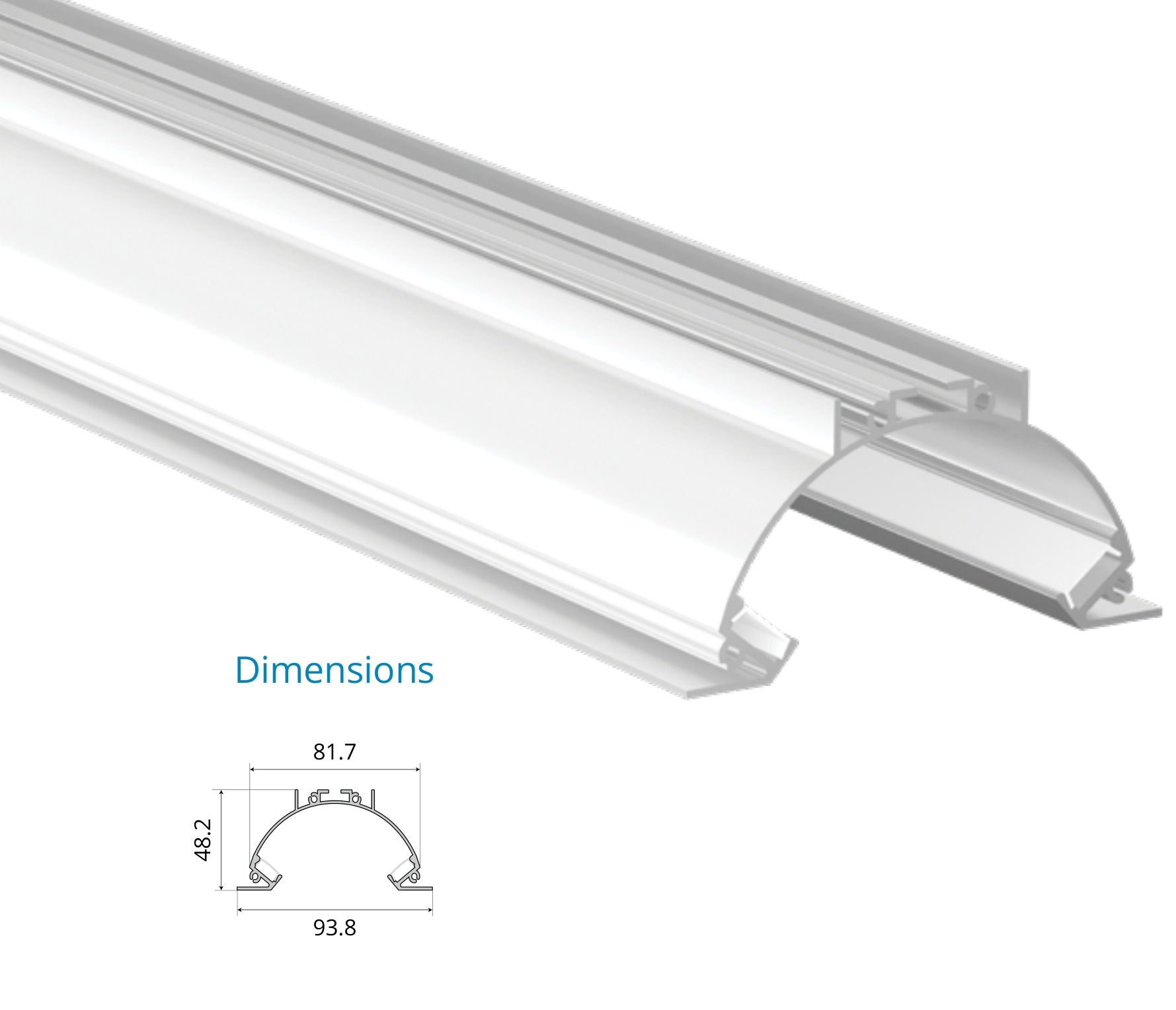 Recessed Mounted Profile – EN-PFL-RMS-R8248