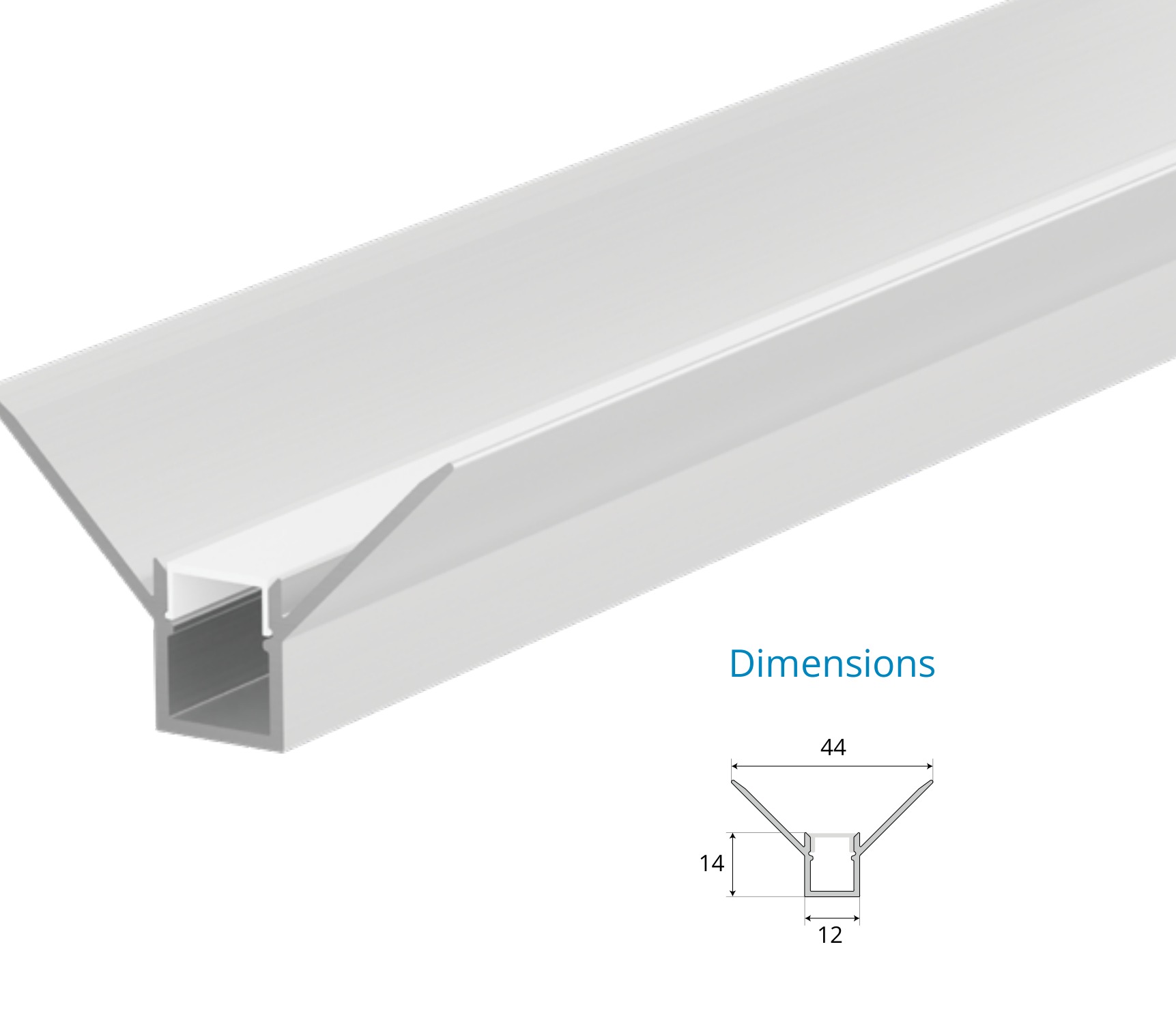 PoP Gypsum Profile – EN-PFL-PGS-R1214 Internal Corner