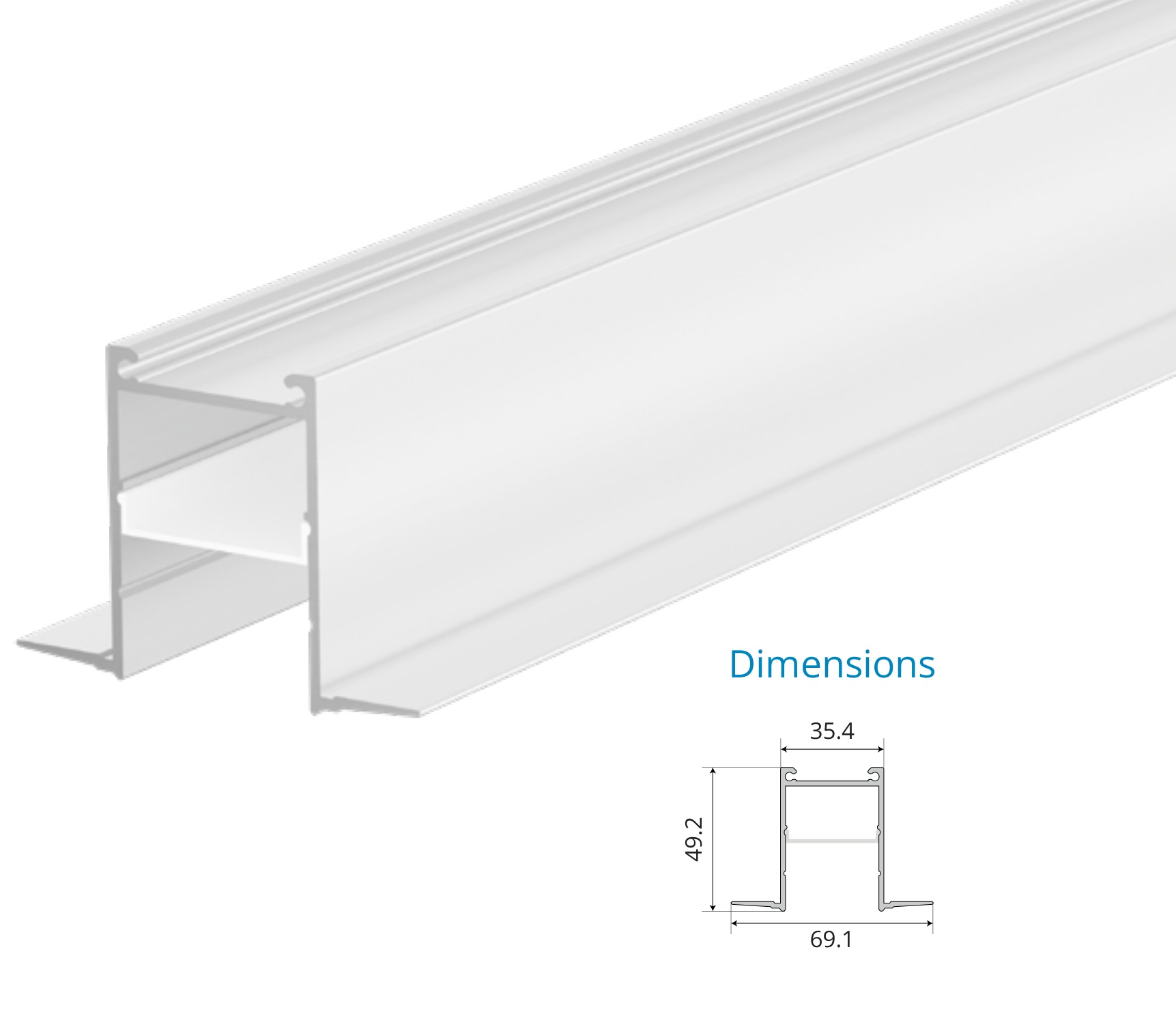 PoP Gypsum Profile – EN-PFL-PGS-R3550