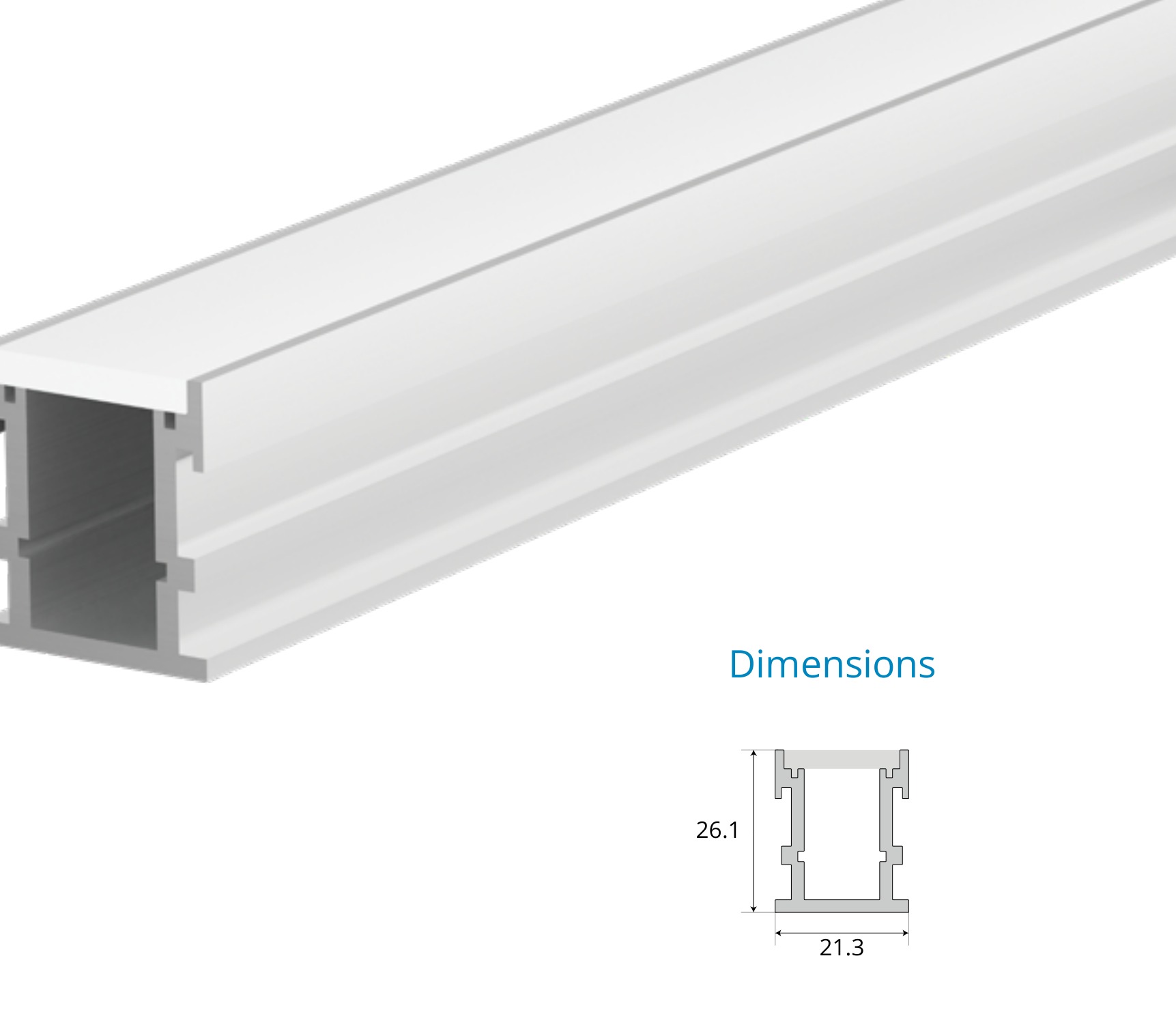 Skirting Step Floor Profile – EN-PFL-SSF-R2126