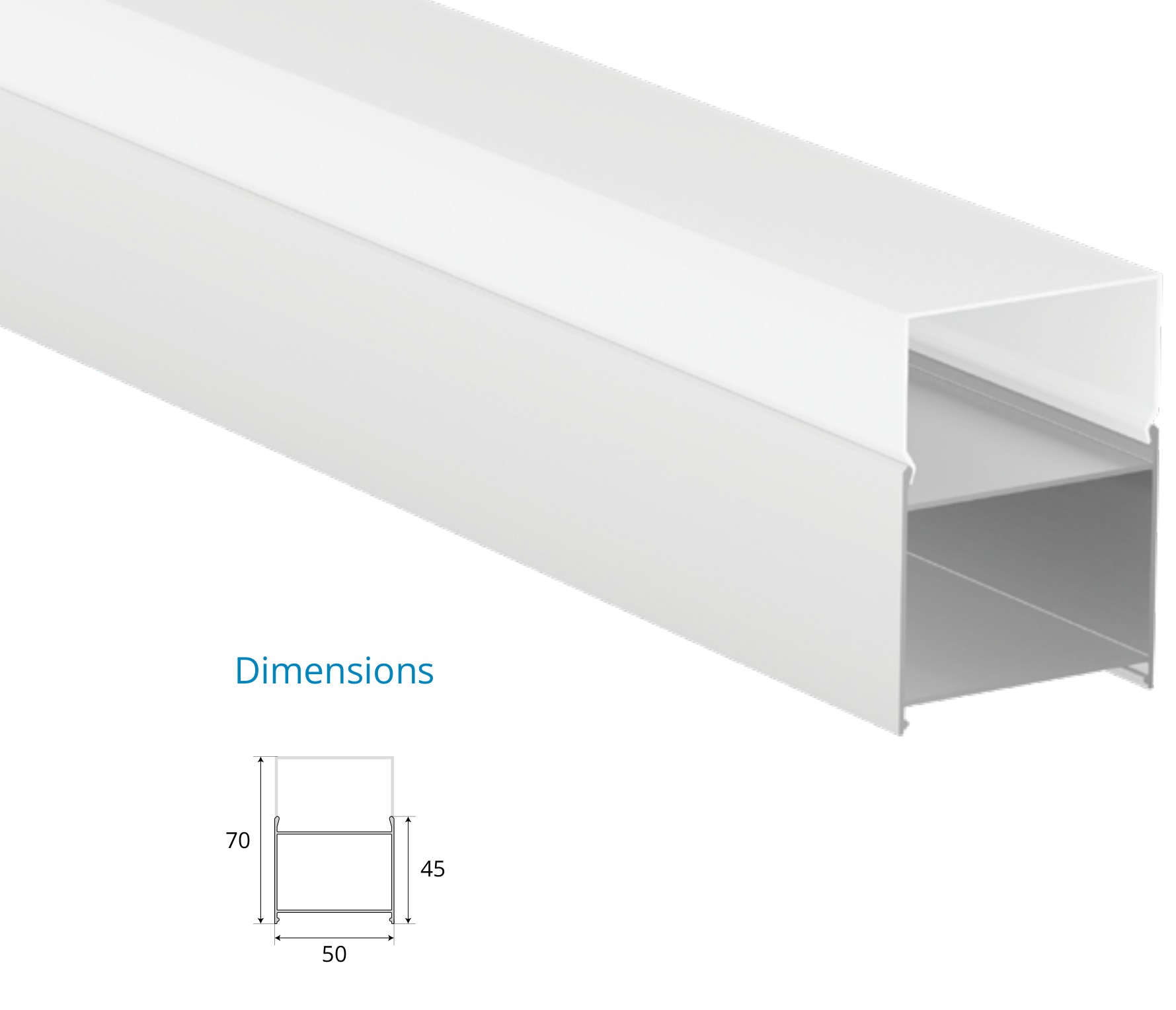 Suspended Pendent Profile – EN-PFL-SPS-S5045