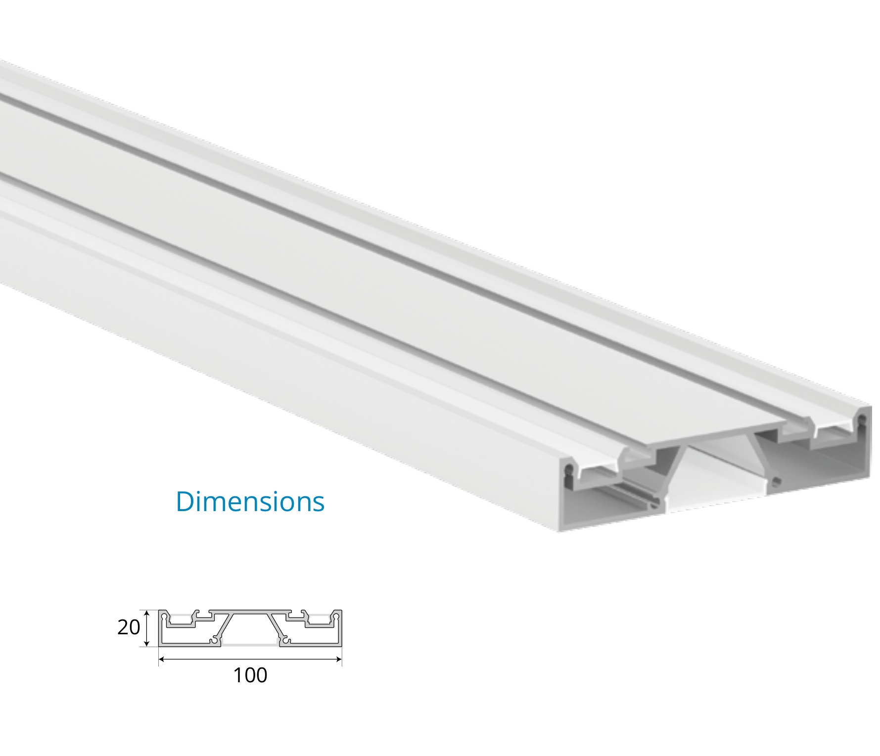 Suspended Pendent Profile – EN-PFL-SPS-S1002