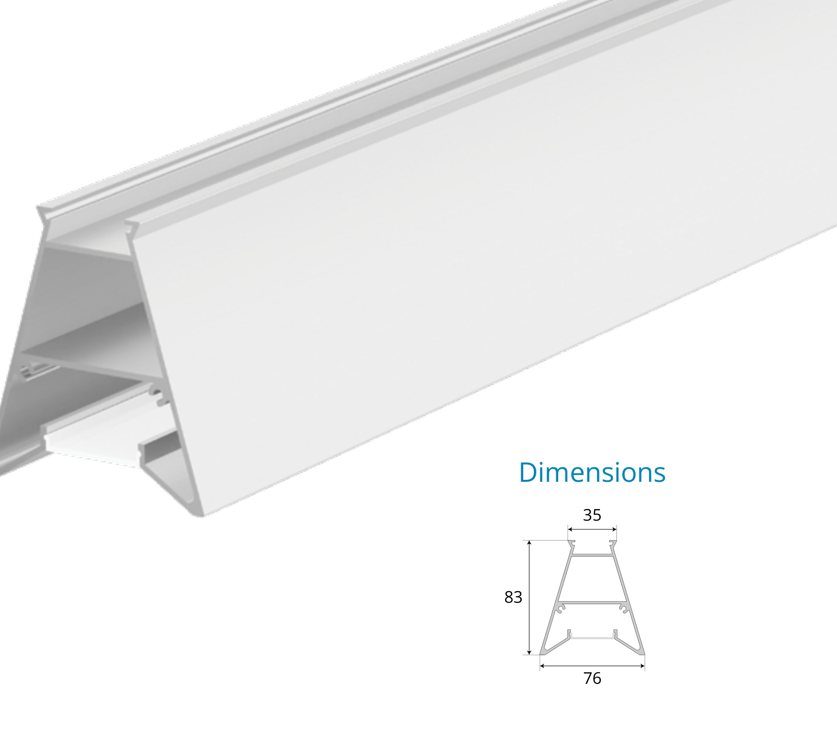 Suspended Pendent Profile – EN-PFL-SPS-S7683