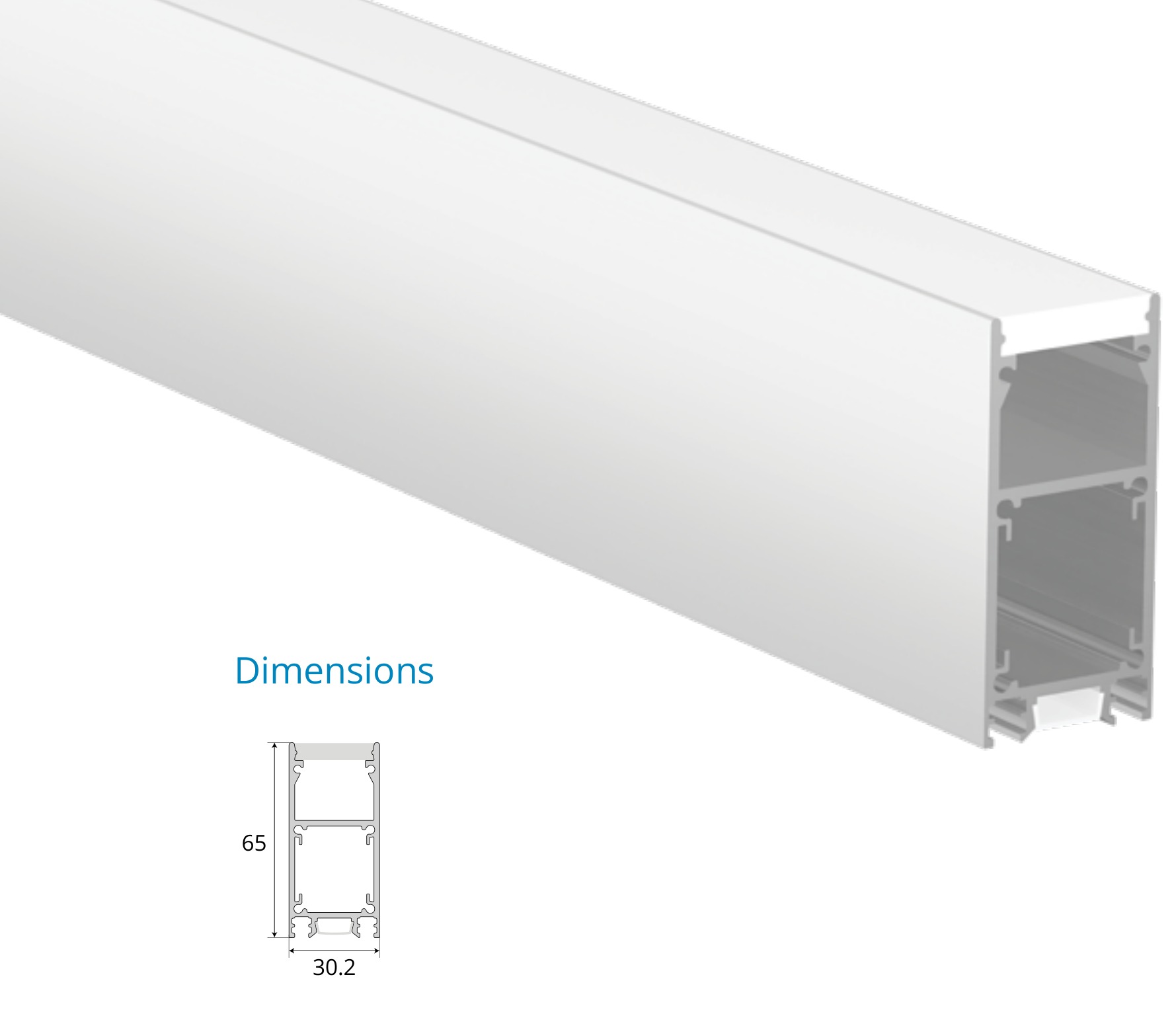 Suspended Pendent Profile – EN-PFL-SPS-S3065