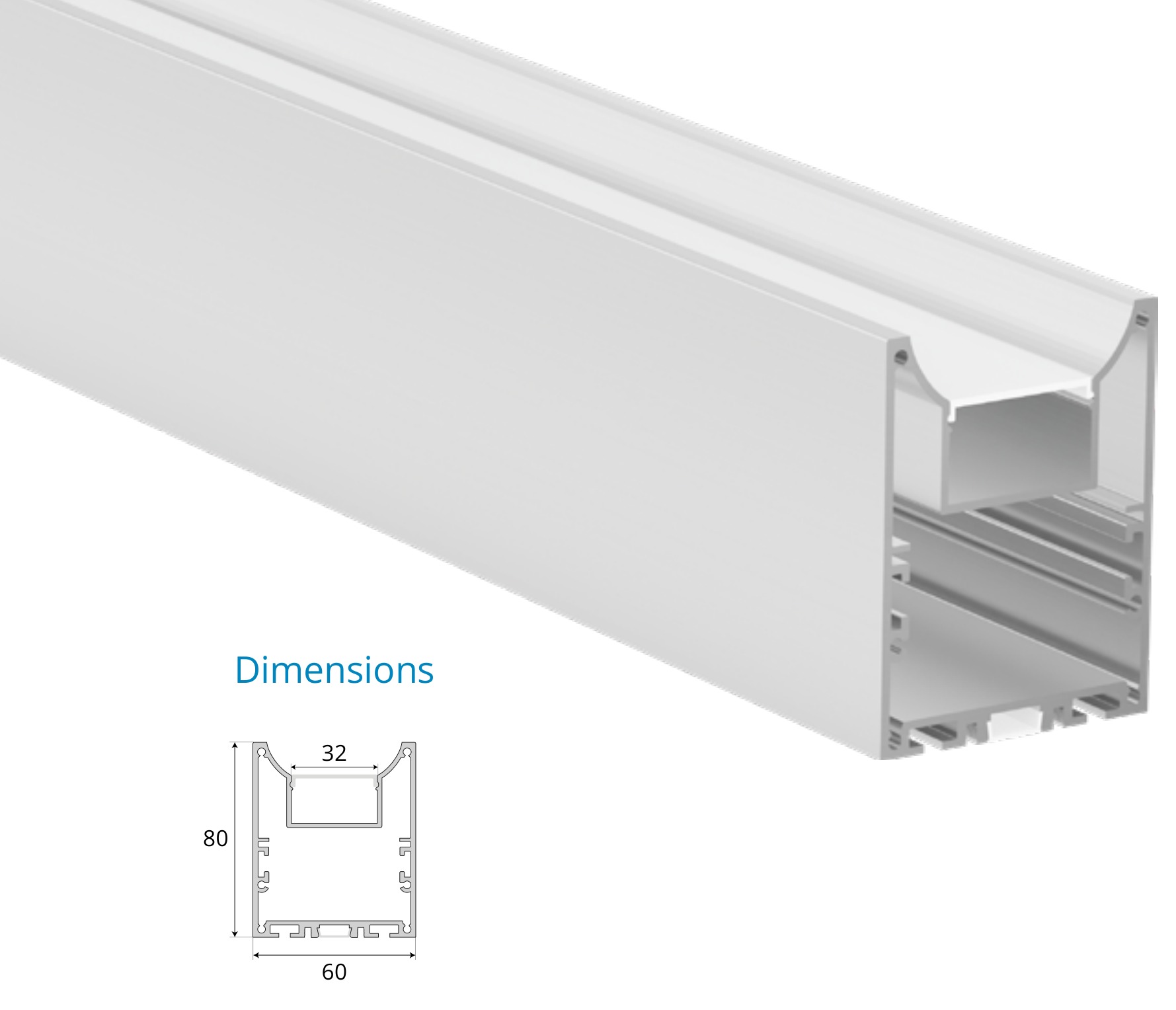 Suspended Pendent Profile – EN-PFL-SPS-S6080