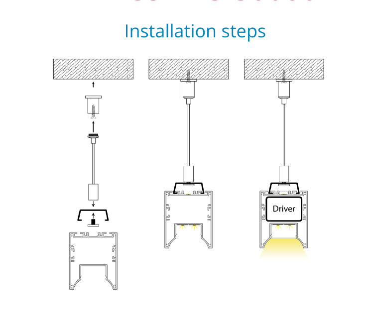 Suspended Pendent Profile – EN-PFL-SPS-S6080