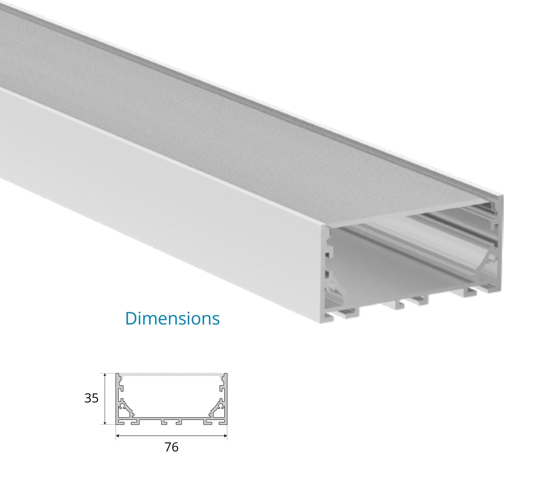 Micro Prismatic Profile – EN-PFL-MPS-S7635