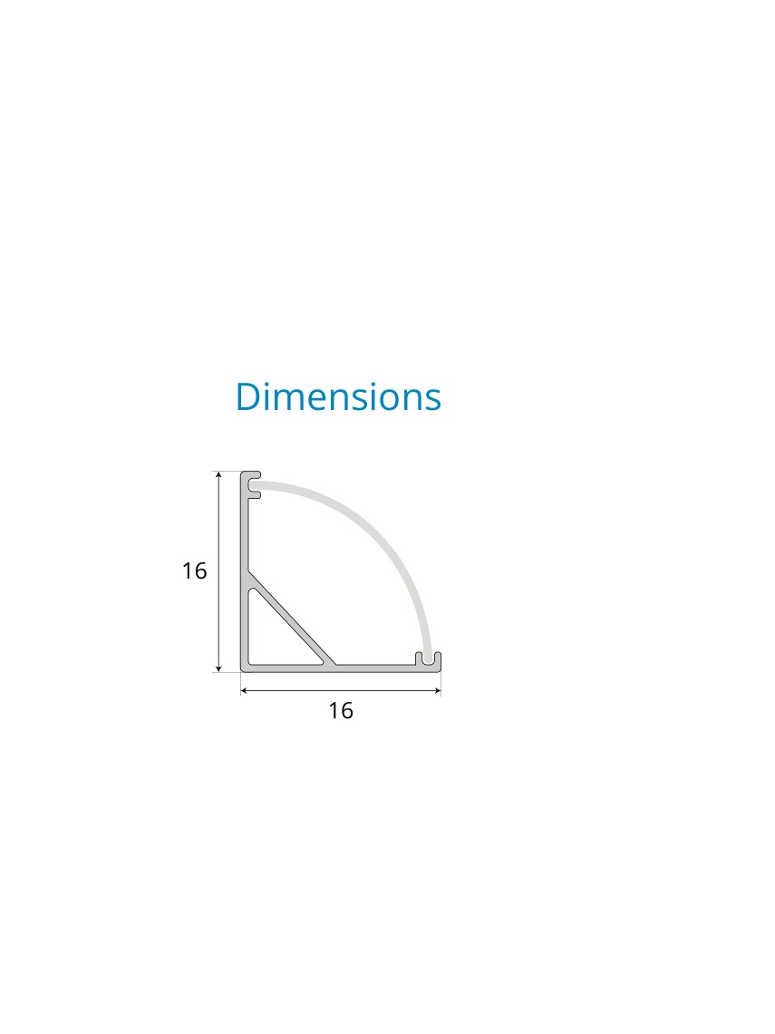 Economical Profile – EN-PFL-ECS-S1616